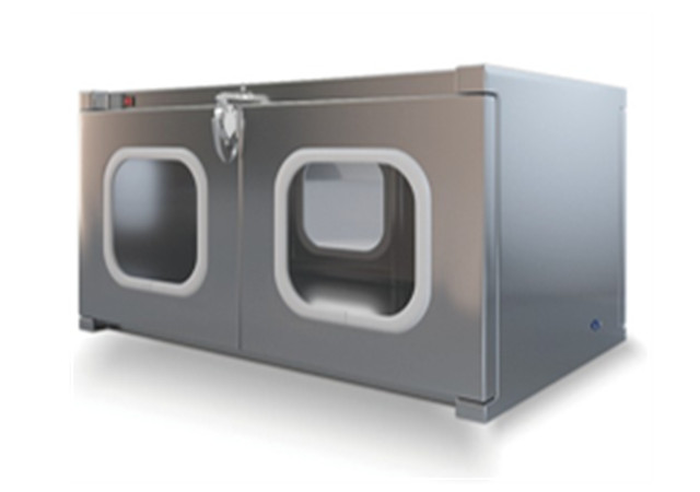 Self-cleaning transfer window