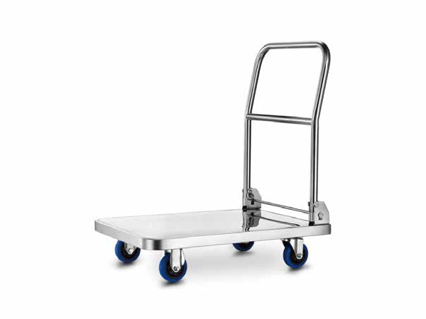 Stainless steel trolley