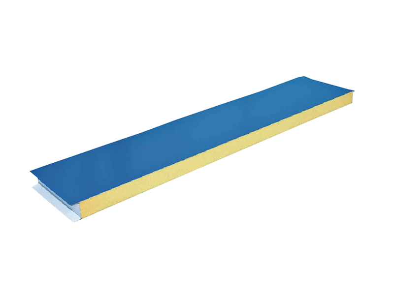Mechanized polyurethane sandwich panel