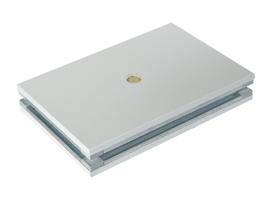 Gypsum rock wool purification manual board